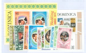 Dominica #352/703 Mint (NH) Multiple