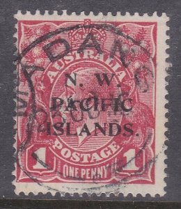 NEW GUINEA 1916 NWPI 1d used MADANG cds.....................................Y400