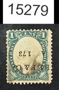 US STAMPS # RB1A USED $ LOT #15279