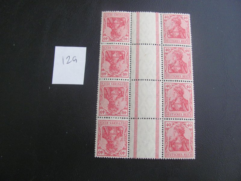 GERMANY 1921 MNH FROM BOOKLET  (129) SEE MY STORE