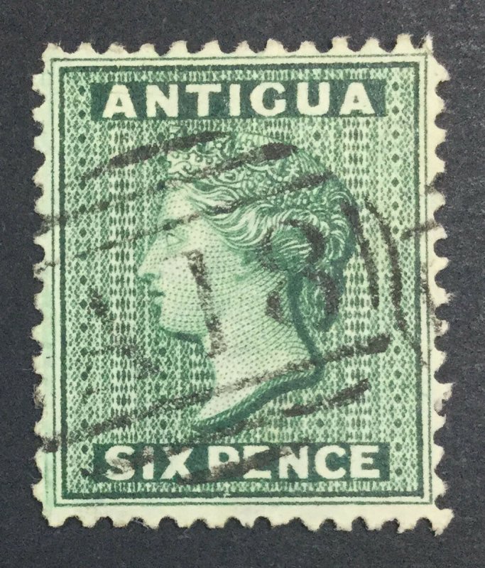 MOMEN: ANTIGUA #15x P12.5 CROWN CC REVERSED USED £14 LOT #6877