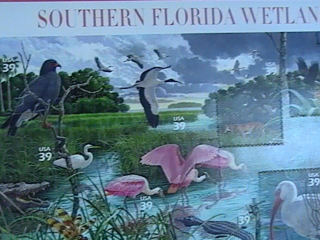 U.S.# 4099-MINT/NEVER HINGED-- PANE OF 10--SOUTH FLORIDA WETLAND--2006