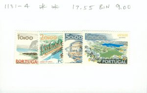 PORTUGAL 1131-4 MNH CV $17.55 BIN $9.00