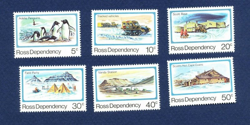 ROSS DEPENDENCY   # L15 - L20  - VFMNH - Scott Base 1982