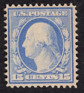 US #382 Fine/Very Fine. Original Gum. Lightly Hinged.