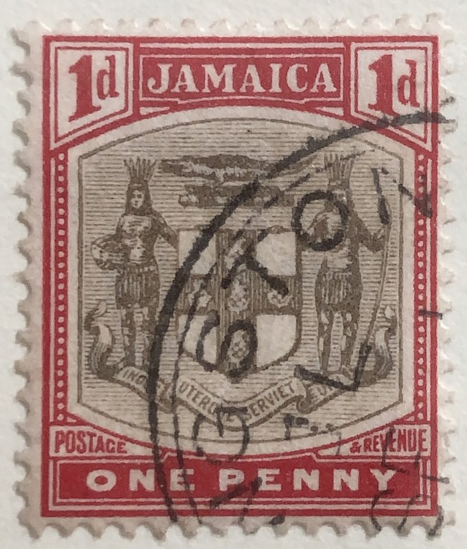 AlexStamps JAMAICA #34 XF Used 