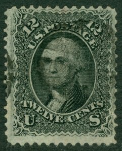 EDW1949SELL : USA 1868 Scott #97 Used. Choice stamp. PSAG Certificate. Cat $275.