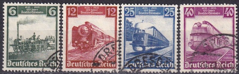 Germany #459-62  F-VF Used CV $5.00  (Z3923)