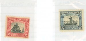 United States #620-621 Mint (NH) Single