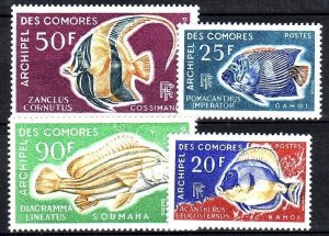 COMORO ISL Sc 74-5,C23-4 NH issue of 1974 - SEA LIFE