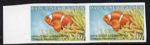 Papua New Guinea 1987 Fish 70t (Spine Cheek Anemonefish) ...