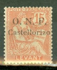 DT: Castellorizo 20 mint CV $70