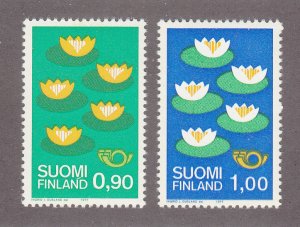 Finland Scott #593-594 MNH