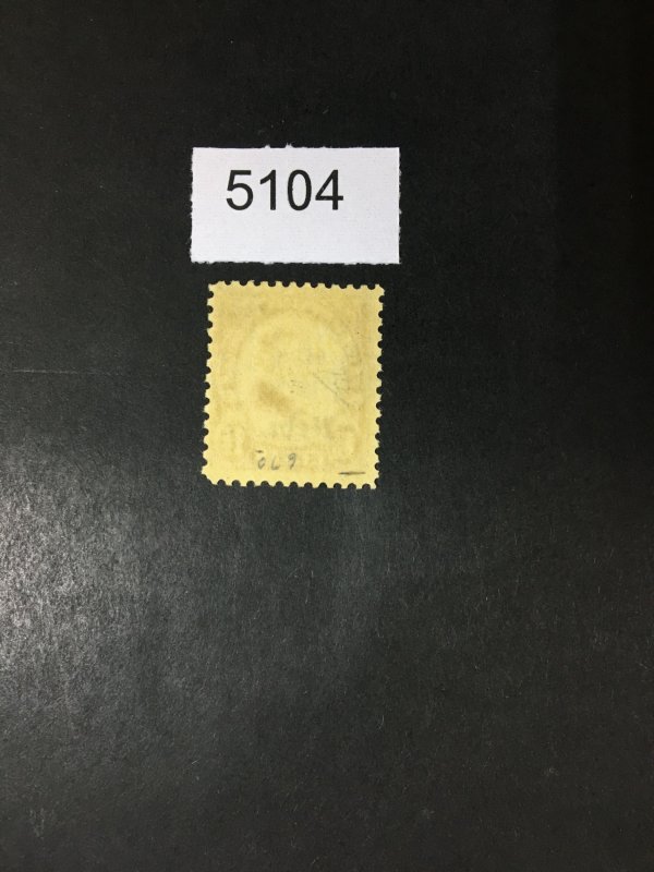 US STAMPS # 670 MINT OG H CAT. $ LOT #5104