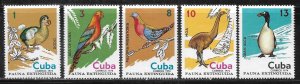 Cuba 1914-1918 Extinct Birds set MNH