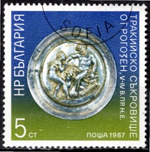 Bulgaria 1987; Sc. # 3239; Used CTO Single Stamp