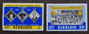 *FREE SHIP Barbados Diamond Jubilee Of Scouting 1972 Scout Jamboree (stamp) MNH