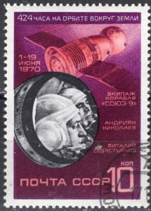 Russia; 1970: Sc. # 3748; Used CTO Cpl Set