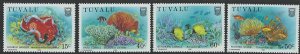 Tuvalu Scott 465-468 MNH! Complete Set! Corals!