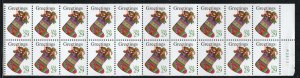 ALLY'S US Scott #2872a 29c Christmas Stockings B/P [20] MNH [BP-27]