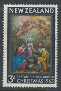 New Zealand SG 834  SC# 374  Used  Christmas  1965 see details and Scans