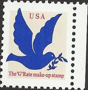 # 2877 MINT NEVER HINGED DOVE AND SPRIG