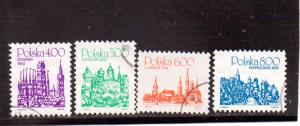 Poland  Scott#  2456-9  Used