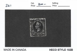 $1.00 Perry, Sc # 261, Used (60907)