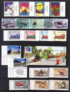 Isle of Man Scott 771-774, 776-792 Mint NH