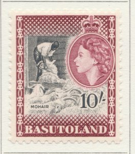 1954 BASUTOLAND 10s MH* Stamp A4P14F39740-