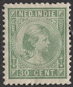 NETHERLANDS INDIES 1894 Sc 28  30c Mint Hinged, cv $50