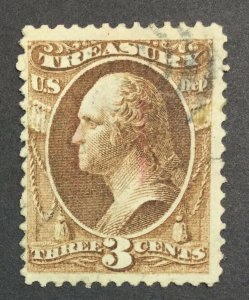 MOMEN: US STAMPS #O74 USED LOT #37735