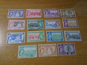 Montserrat  #  128-42  MNH