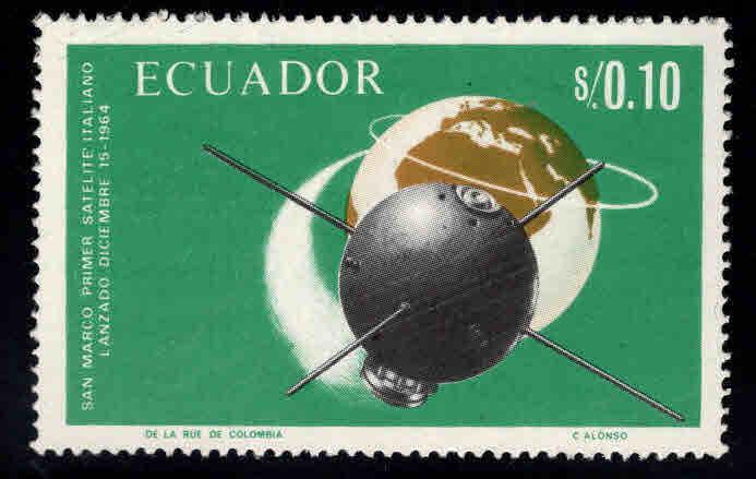 Ecuador Scott 757 MH*