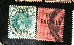 GB #O34 O57 USED FVF Cat $75