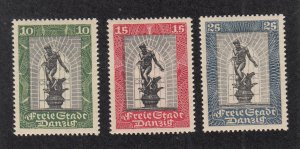 Danzig Scott #B6-B8 MNH