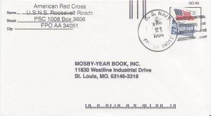 United States Fleet Post Office 29c Flag Over White House Coil 1994 U.S. Navy...