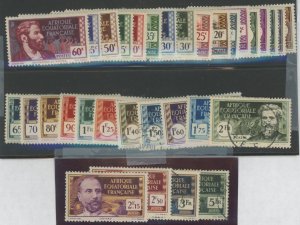 French Equatorial Africa #33/70 Unused