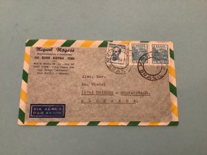 Brazil 1944 Miquel Moyses Air Mail to Germany  Stamps Cover R41620