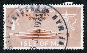 Isle of Man 1/- Brown QEII Pictorial Revenues CDS