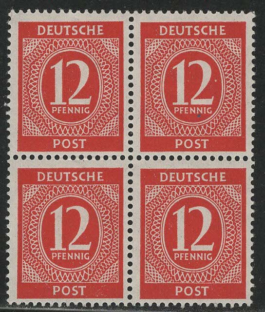 Germany AM Post Scott # 538, mint nh, b/4