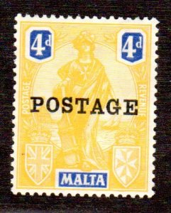 Malta 1925 SC123, MNH, F+, very fresh, cat. $27.50