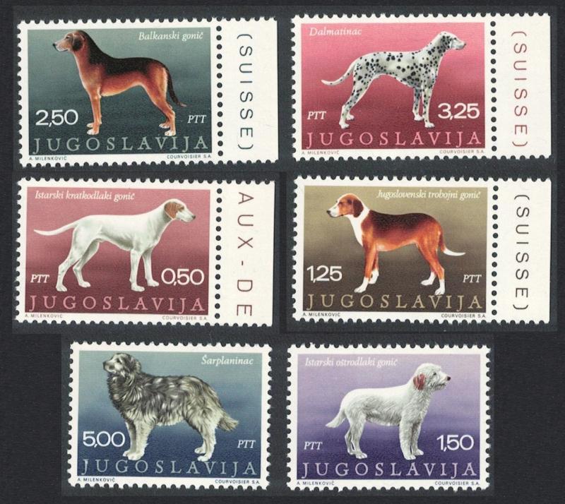 Yugoslavia Dogs 6v SG#1427-1432