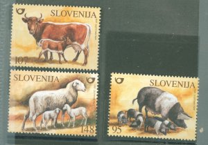 Slovenia #533-535   (Animals)