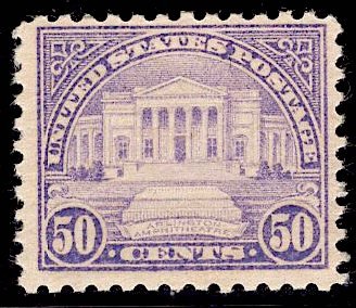 US Stamp #701 50c Arlington Ampitheatre MINT NH SCV $50.00