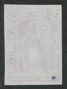 US SCOTT PR87P3 72c Carmine NH Plate Proof on India