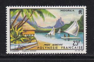 Fr. Polynesia C 32 MNH 1964 Morea Scene
