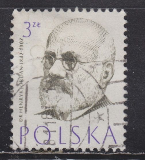 Poland 776 Dr. Henryk Jordan 1957