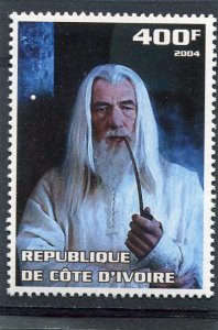 Ivory Coast 2004 LORD OF THE RINGS Single Perforated Mint (NH)