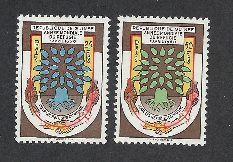 GUINEA SC# 194-5 VF MNH 1960